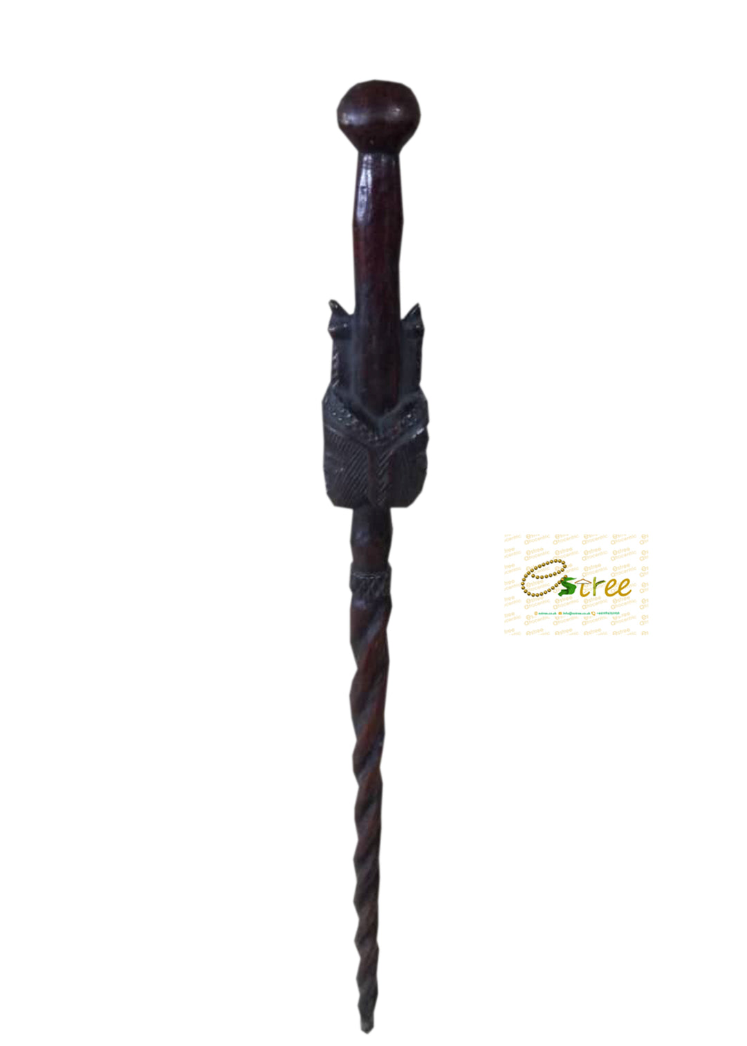 An African Wooden Staff