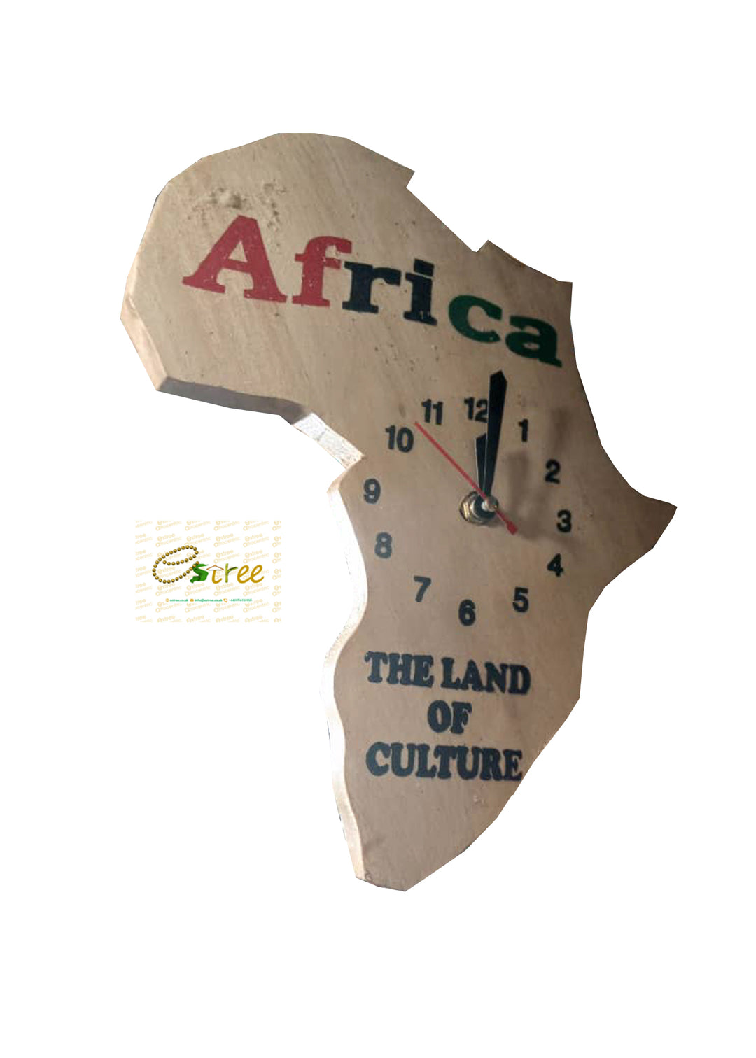 African Wall Clock