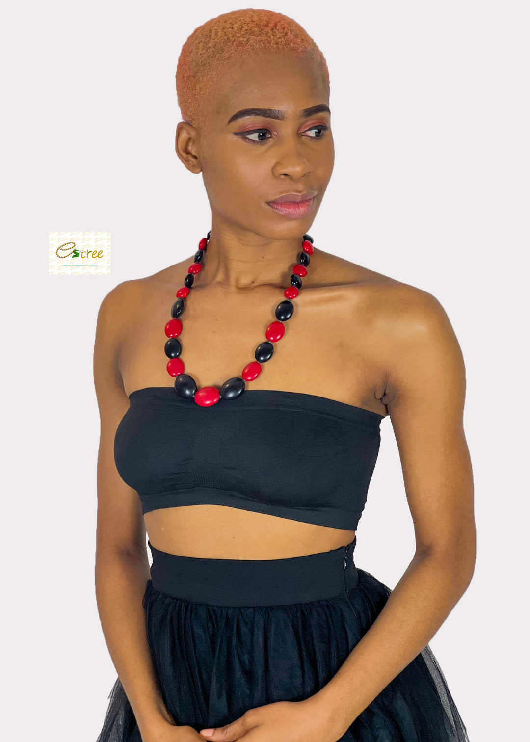 colorful beaded necklace