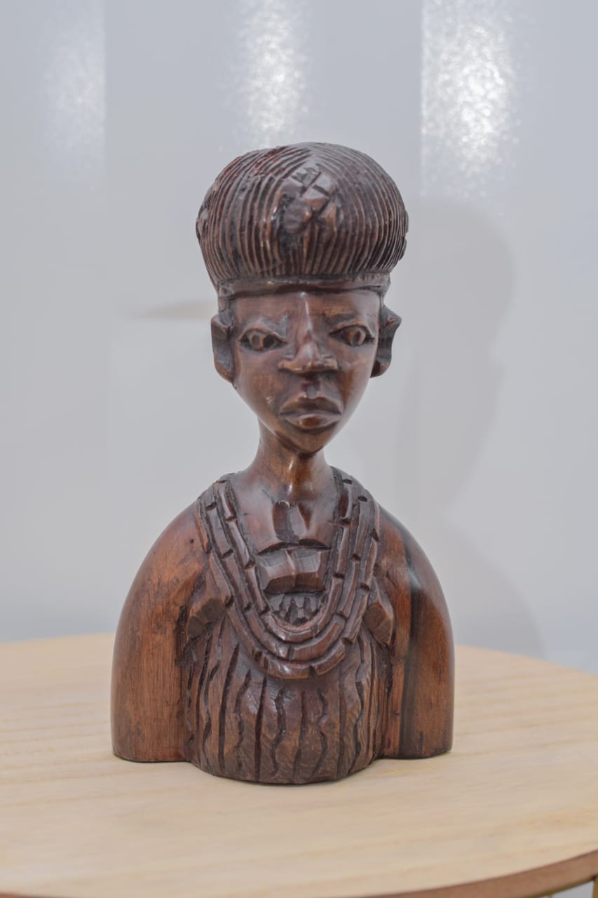 The Queen Of Benin Hand Carved Sculpture