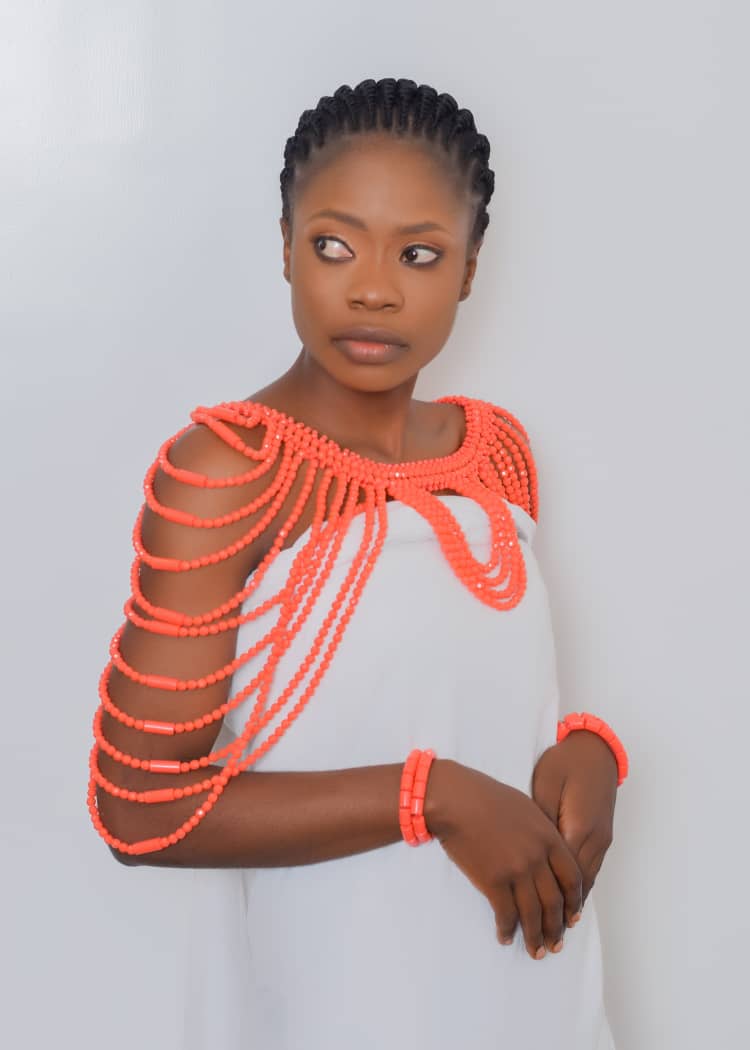 African Edo Coral Beads