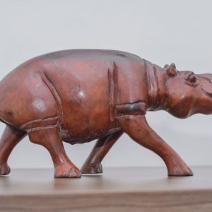 Hand Carved Hippo