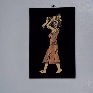 Unique mother and child Wall design