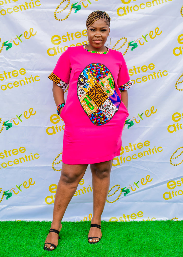 Estrees Short sleeve midi dress