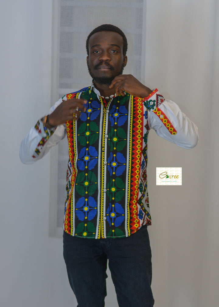 African Print Tshirt