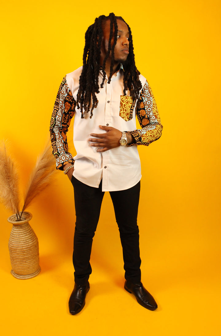 Ankara Tshirt - SMITH